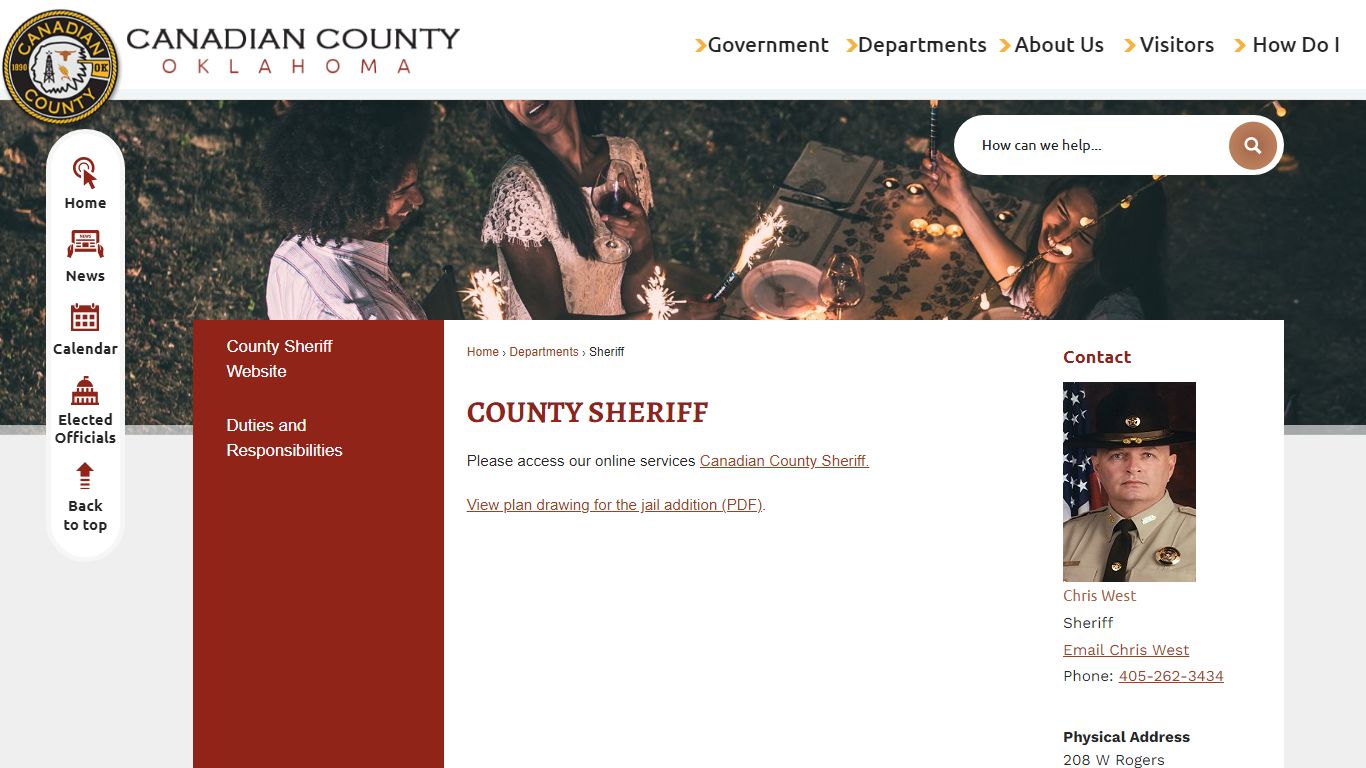 County Sheriff | Canadian County, OK - Official Website